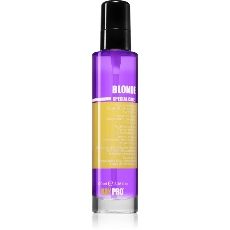 Kaypro Blonde Brightening Serum λαμπρυντικός ορός για ξανθά μαλλιά 100 ml