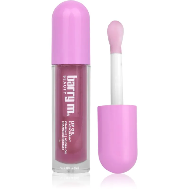 Barry M Lip Oil Έλαιο για τα χείλη απόχρωση Blackcurrant 3 ml