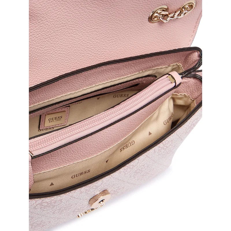 Τσάντα Guess Lindsey HWSG97 49210 Ανοιχτό ροζ
