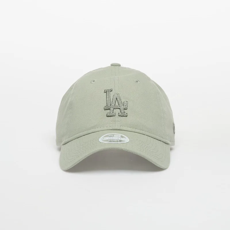 Cap New Era 9TWENTY MLB Midi Linen Los Angeles Dodgers EVG/ EVG Universal
