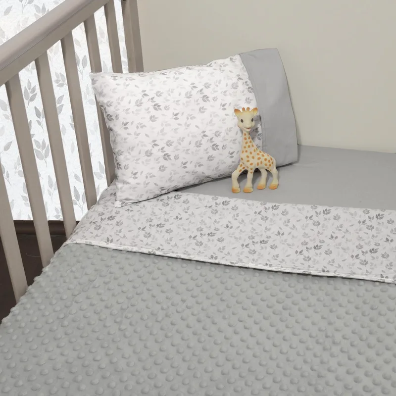 Minky Κουβέρτα Λίκνου Διπλής Όψης 75x95 Des.507 SOPHIE LA GIRAFE