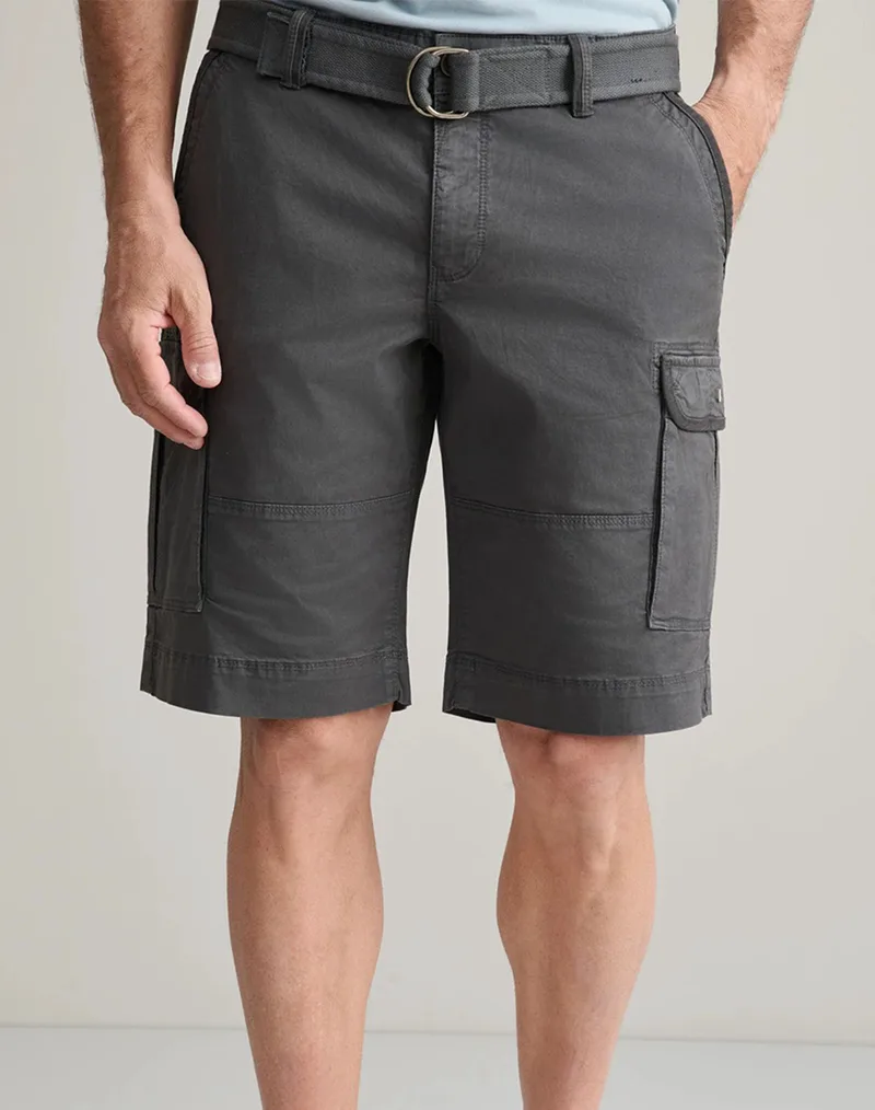 NAVY&GREEN ΒΕΡΜΟΥΔΑ CARGO ΜΕ ΖΩΝΗ 24RE.123/CGV.2-ANTHRACITE DarkGray