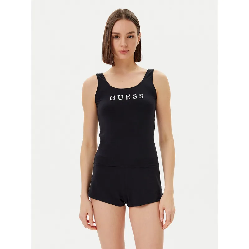 Guess Πιτζάμα O5GX13 KBBU1 Μαύρο Regular Fit