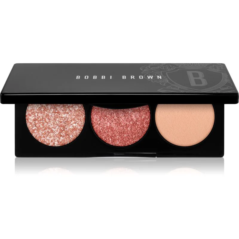 Bobbi Brown Essential Eye Shadow Trios Παλέτα σκιών για τα μάτια για τέλεια εμφάνιση απόχρωση Soft Coral 4,4 γρ