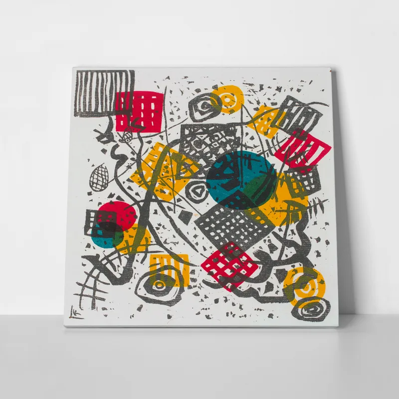 Πίνακας σε καμβά KANDINSKY - SMALL WORLDS V