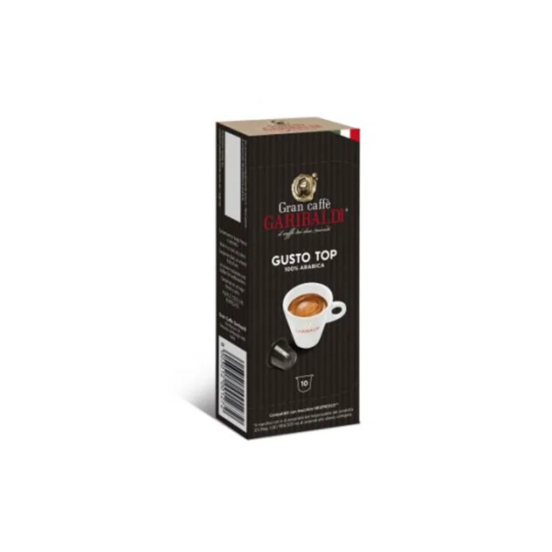 Garibaldi Gusto Top συμβατές κάψουλες Nespresso - 10 τεμ.