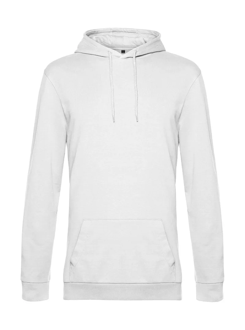 Φούτερ Hoodie WU03W B & C French Terry White