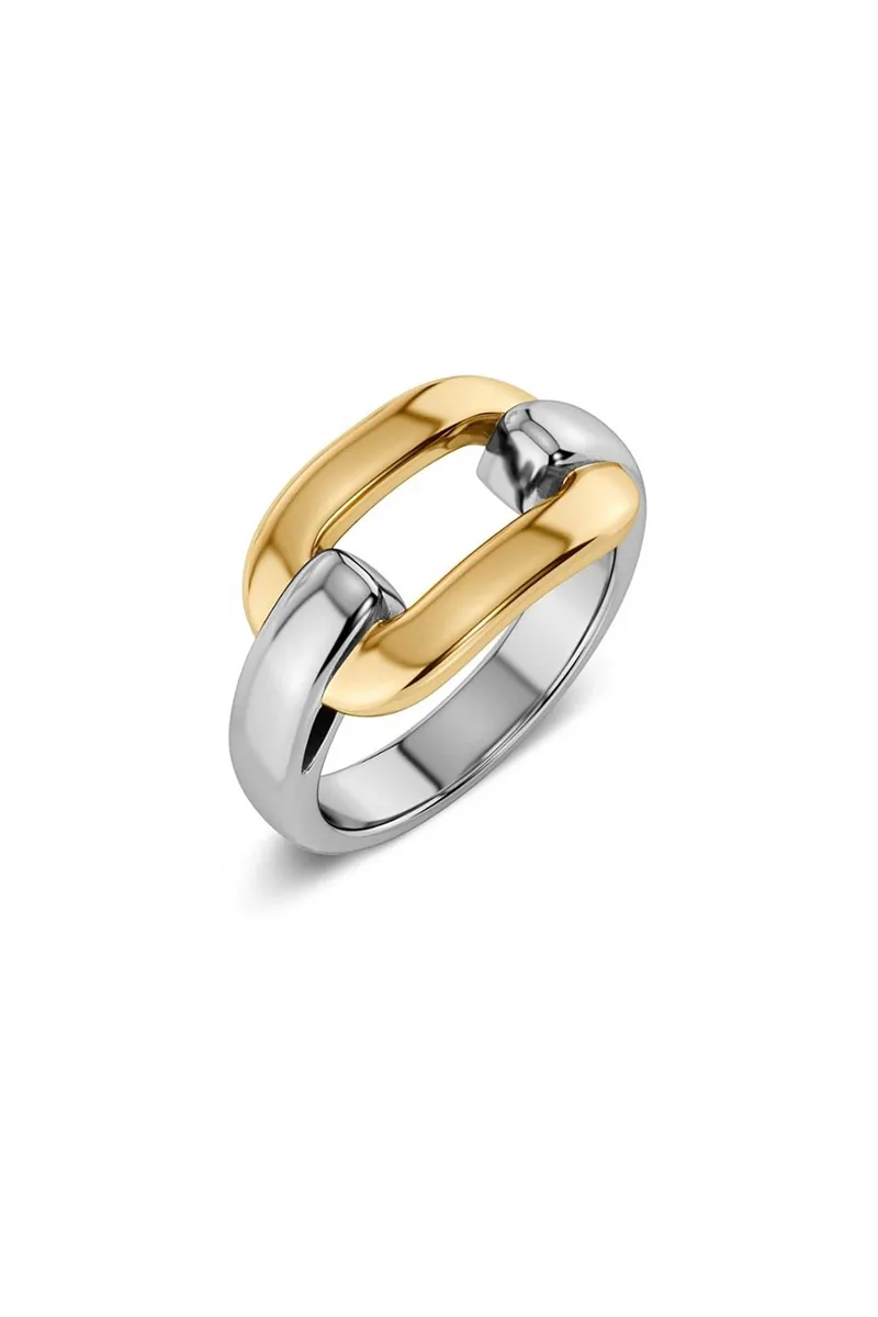 EDBLAD γυναικείο δαχτυλίδι "Medley Ring Silver/Χρυσό XL" - 130301-XL