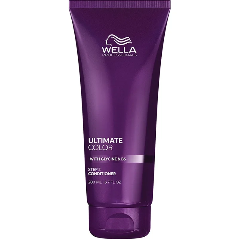 Wella Professionals Ultimate Color Conditioner Step 2 Μαλακτική Κρέμα Ενυδάτωσης & Φροντίδας του Χρώματος για Βαμμένα Μαλλιά με Γλυκίνη & Βιταμίνη Β5, 200ml