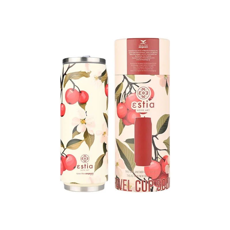 ΘΕΡΜΟΣ TRAVEL CUP SAVE THE AEGEAN 500ml SAKURA WHISPER