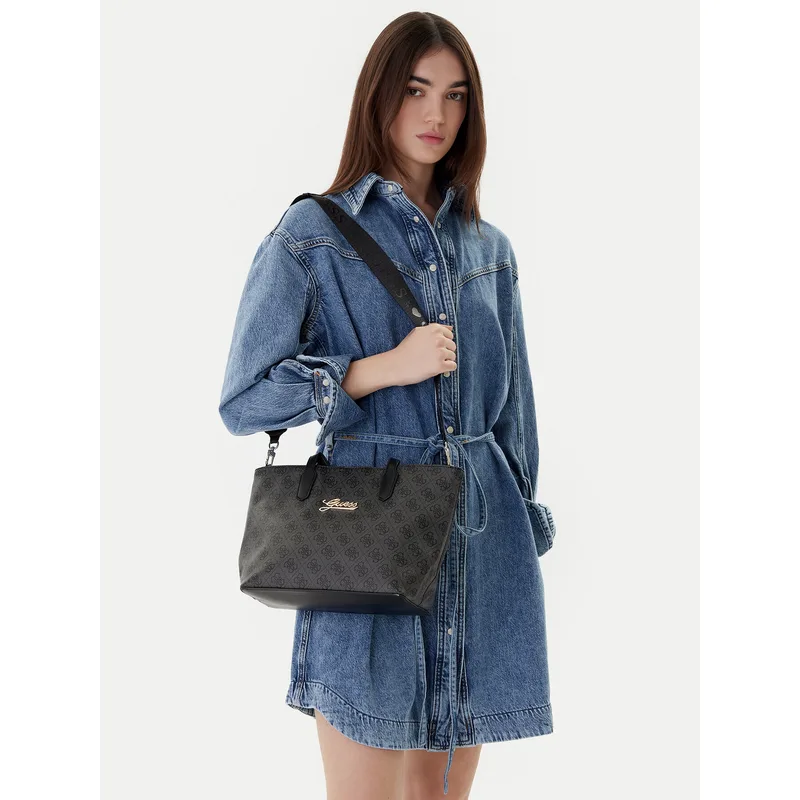 Τσάντα Guess J6RZ13 WFMF0 Μαύρο