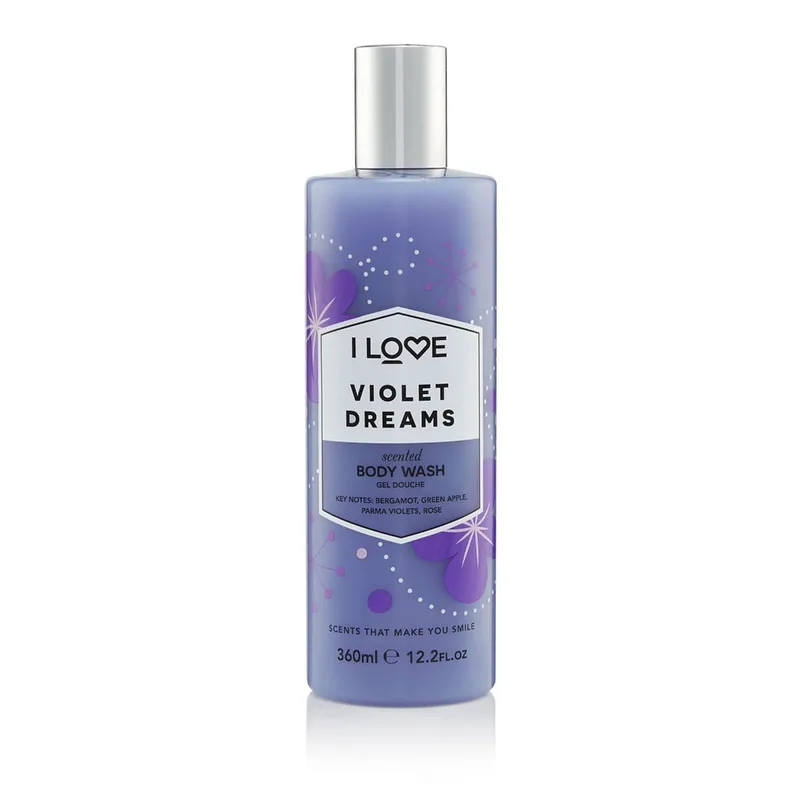 Scented Body Wash 360ml -Violet Dreams