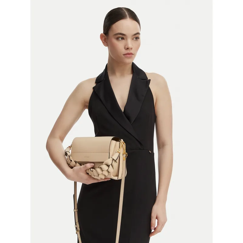 Τσάντα Coccinelle Boheme Small Μπεζ