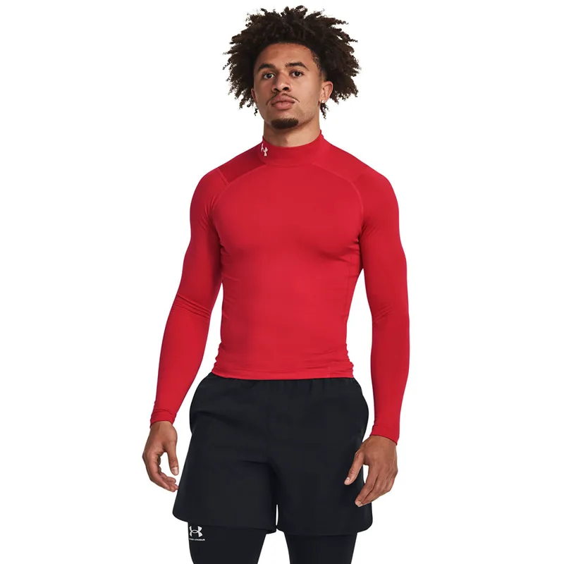 T-shirt Under Armour Cg Armour Comp Mock Red XS