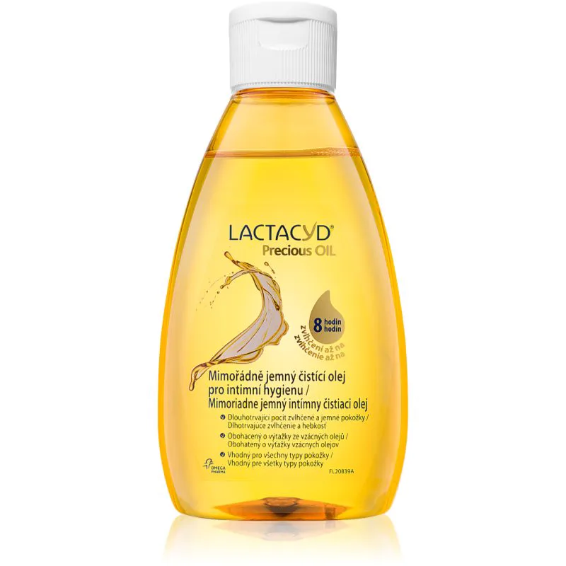 Lactacyd Precious Oil απαλό καθαριστικό λάδι για προσωπική υγεινή 200 ml