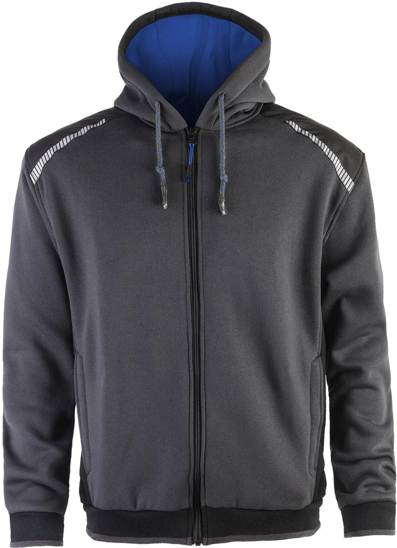 Ανδρική ζακέτα PRISMA Stenso Grey/Royal