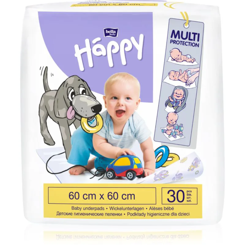 BELLA Baby Happy Baby Underpads σελτεδάκια μιας χρήσης 60x60xm 30 τμχ