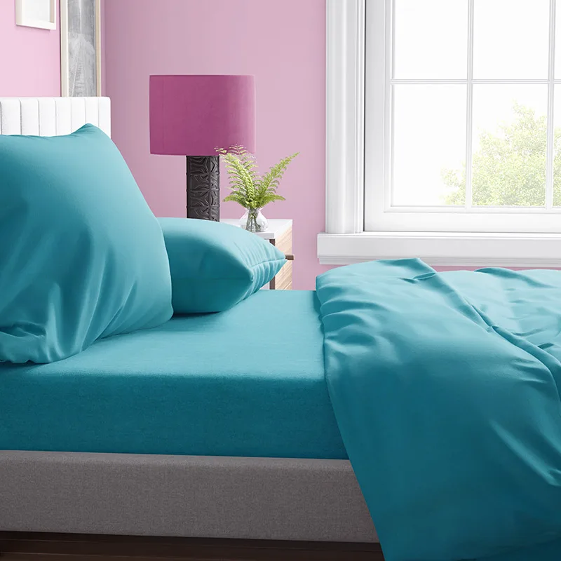 Σεντόνια King Size (Σετ) 240X270 Dimcol Solid 493 Χωρίς Λάστιχο (240x270)
