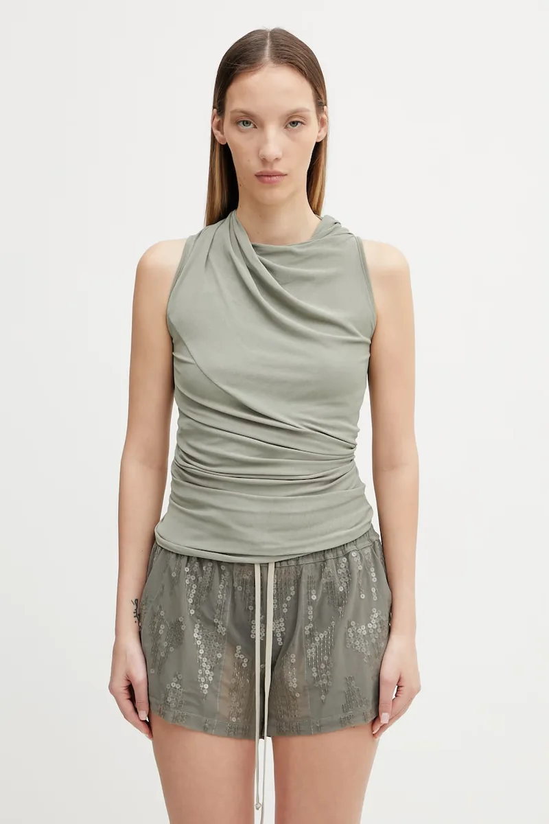 Rick Owens Lilies μπλούζα γυναικεία με βισκόζη Luna