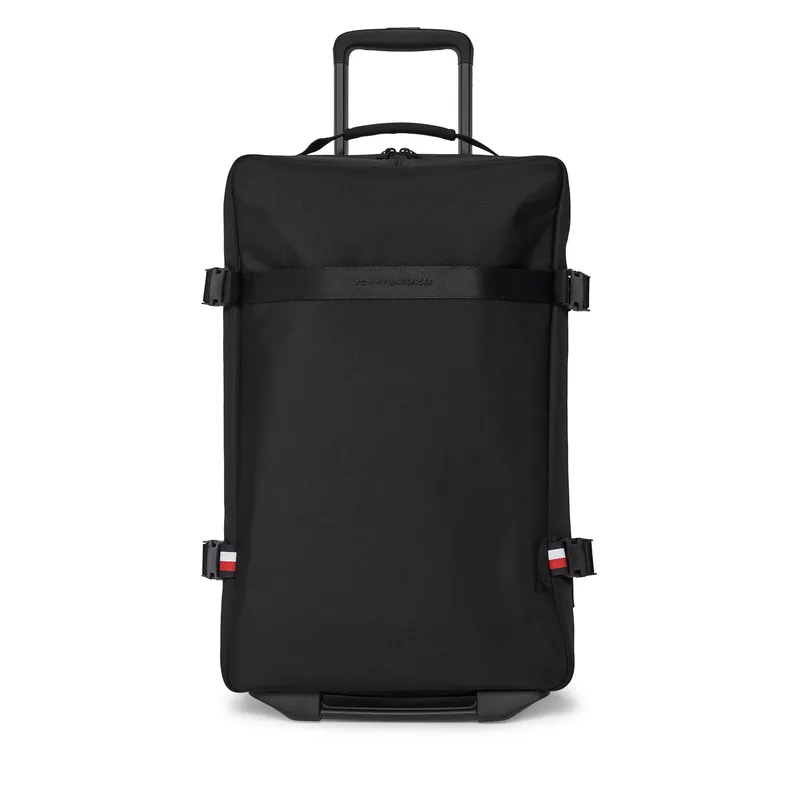 Βαλίτσα Καμπίνας Tommy Hilfiger Th Nylon Travel Soft AM0AM13474 Μαύρο