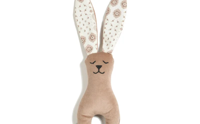Small Bunny Bandana Cream