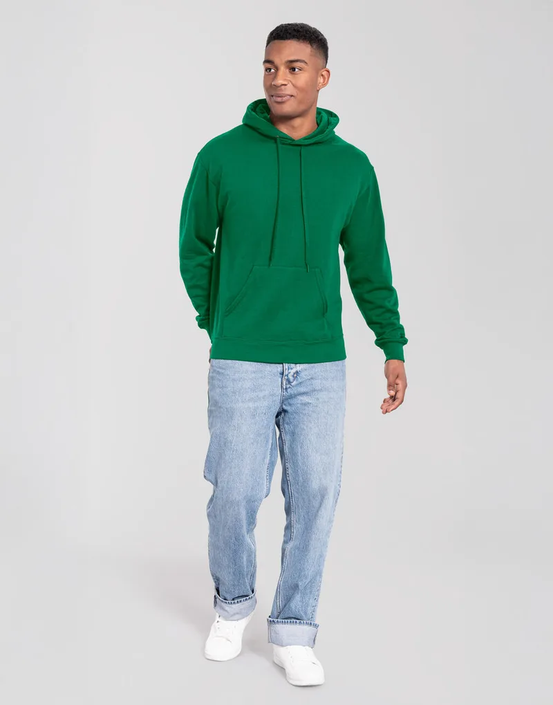 Iconic 250 Hooded Sweat Fruit of the Loom 0622940 College Green