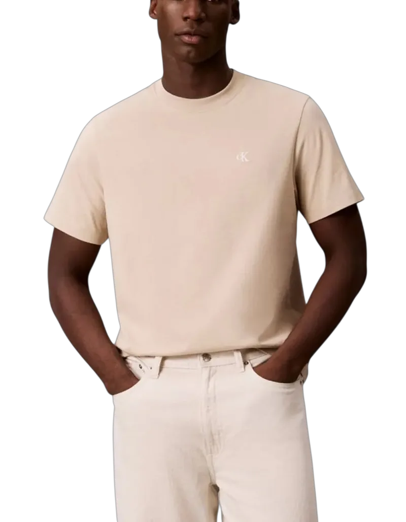 Ανδρικό T-shirt Μπεζ Calvin Klein LV04RC275G-PF0