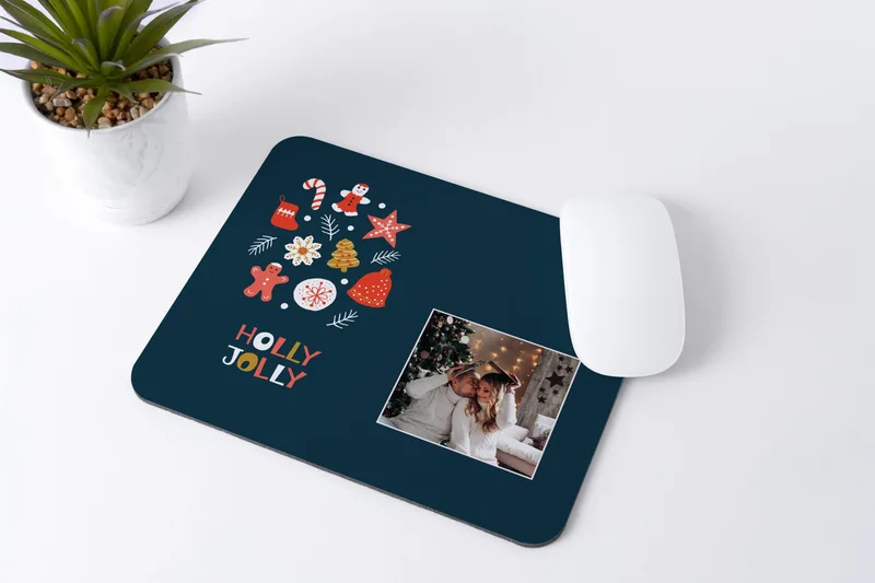 Χριστουγεννιάτικο mousepad - Holy joly