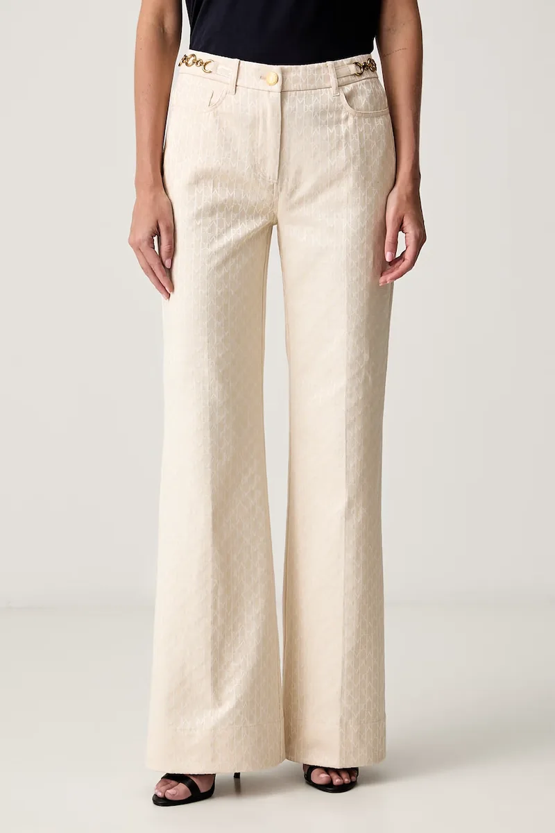 Marciano by Guess παντελόνι γυναικείο με βαμβάκι MILAD PALAZZO