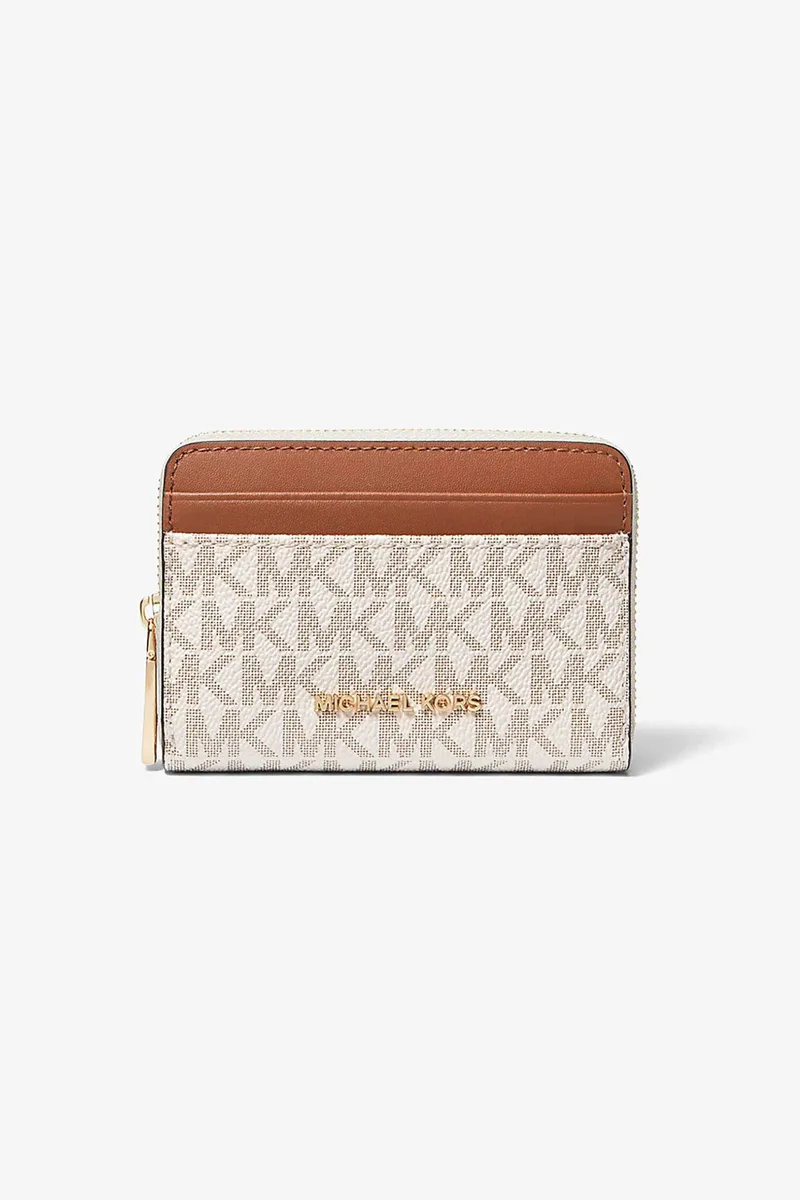 Michael Kors γυναικείο πορτοφόλι "Jet Set" - 32T4GJ6Z5B Εκρού