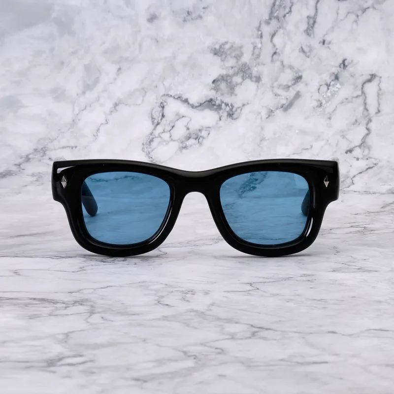 KAYA 34EP2 - KAYA - BLACK - BLUE Sunglasses | Black | Blue Shades | Explicit Poets Sunglasses