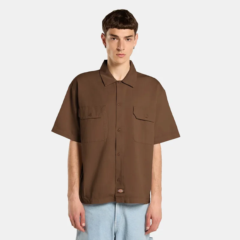 Dickies M 247 Gd Work Shirt Ss Timber Brown (9000260400_92265)