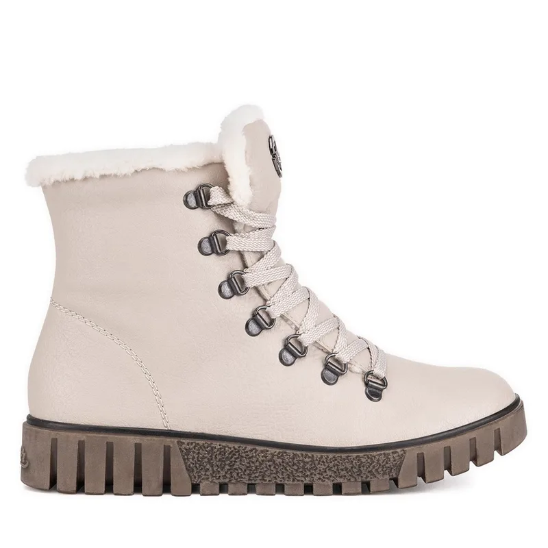 Μποτίνια Rieker Y3432-60 Μπεζ