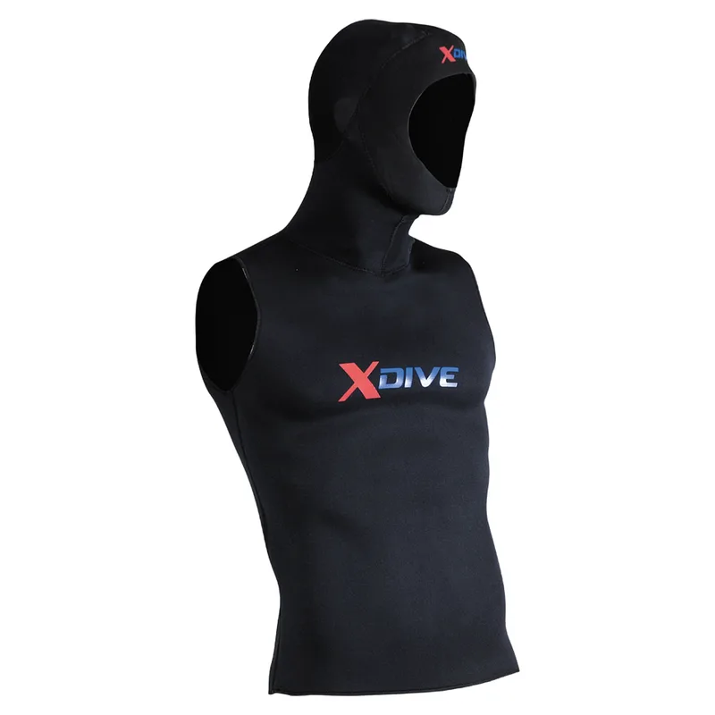 XDive Γιλέκο Neoprene 3mm Διπλόφοδρο με Ενσωματωμένη Κουκούλα 5mm M 64410