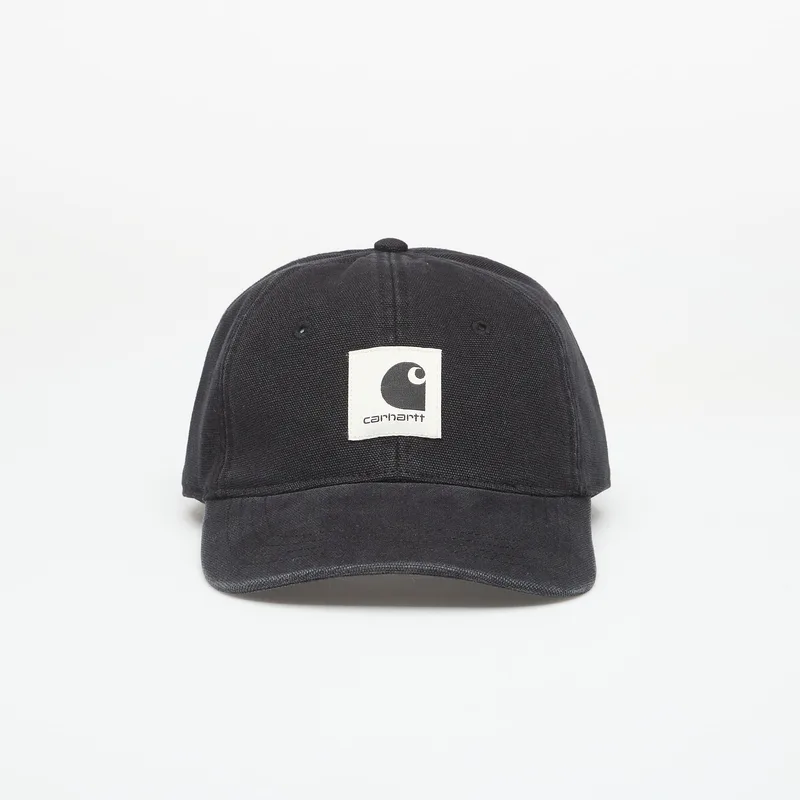 Cap Carhartt WIP Canvas Cap Black Stone Washed Universal