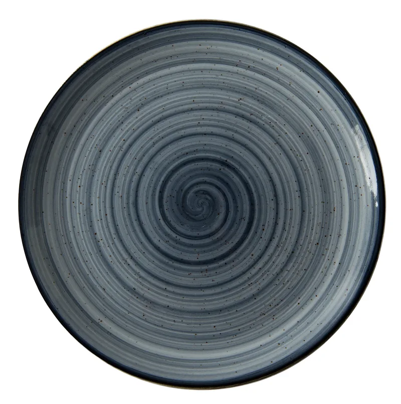 Porline Πιάτο Ρηχό Πορσελάνης Blue 21cm Porselen