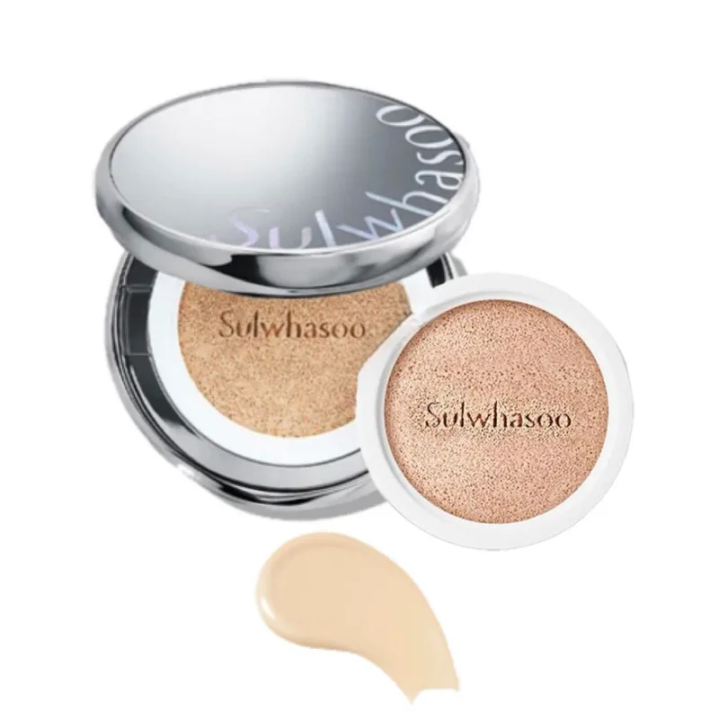 Sulwhasoo - Perfecting Cushion Airy SPF50+ PA+++ - 15g + 15g (refill) - 17N1 Vanilla