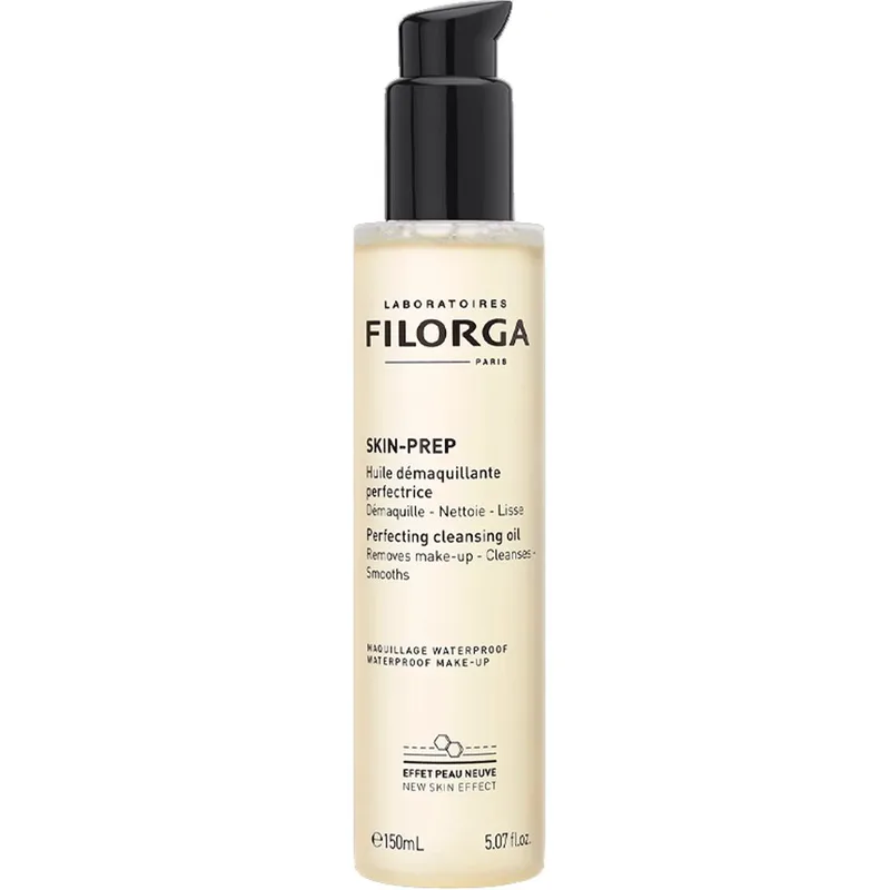 Filorga Skin-Prep Perfecting Cleansing Oil Λάδι Καθαρισμού Προσώπου & Ματιών για Αφαίρεση Αδιάβροχου Μακιγιάζ, Ρύπων & Λείανση της Επιδερμίδας 150ml