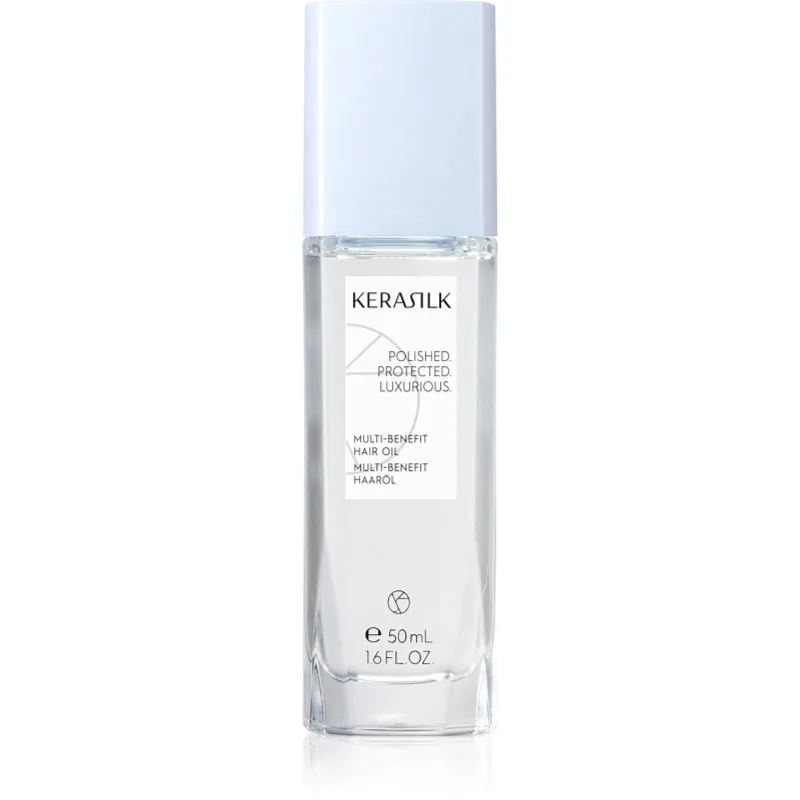 KERASILK Specialists Multi-Benefit Hair Oil πολυλειτουργικό λάδι για όλους τους τύπους μαλλιών 50 ml