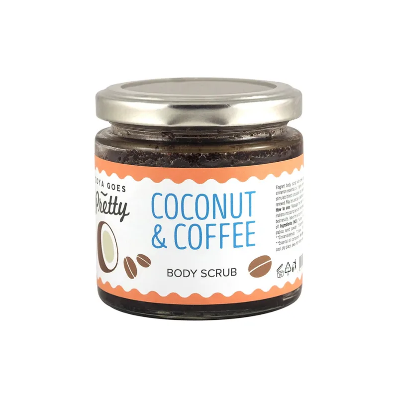 Zoya Goes Pretty Coconut Coffee Body Scrub, 200 G