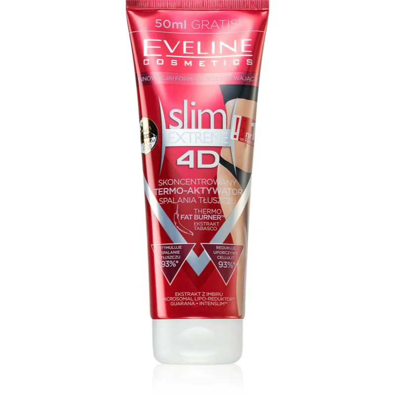 Eveline Cosmetics Slim Extreme θερμικά ερεργός ορός αδυνατίσματος 250 ml