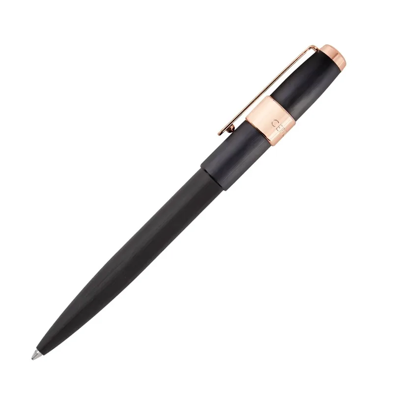 Cerruti 1881 Block Brushed Black Ballpoint Pen NSW3564A
