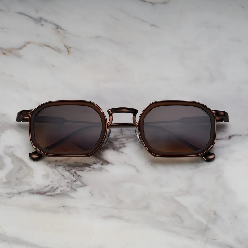 LEX A8EP11M - LEX - MATT BRONZE & MATT BROWN - GRADIENT BROWN Sunglasses | Matt Bronze & Matt Brown - Gradient Brown | Matt Bronze & Matt Brown - Gradient Brown Shades | Explicit Poets Sunglasses