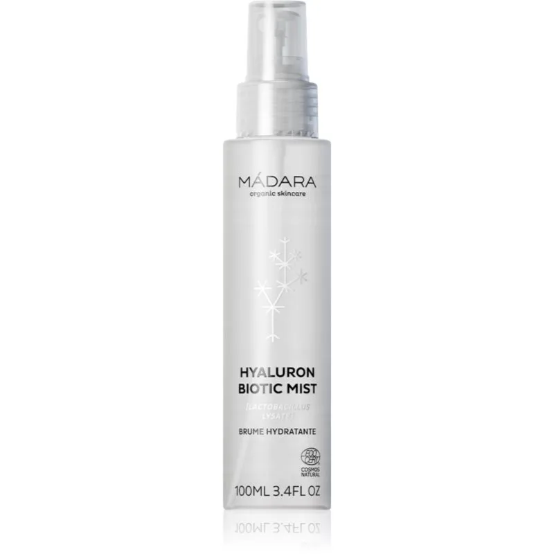 MÁDARA Hyaluron Biotic Mist γαλάκτωμα προσώπου με υαλουρονικό οξύ 100 ml
