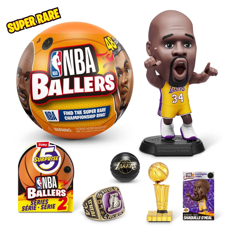 NBA SERIES 2 BALLERS ΣΥΛΛΕΚΤΙΚΗ ΜΙΝΙΑΤΟΥΡΑ ZURU (1 ΤΕΜ., ΤΥΧΑΙΟ ΣΧΕΔΙΟ, ΓΙΑ ΠΑΙΔΙΑ 3+)