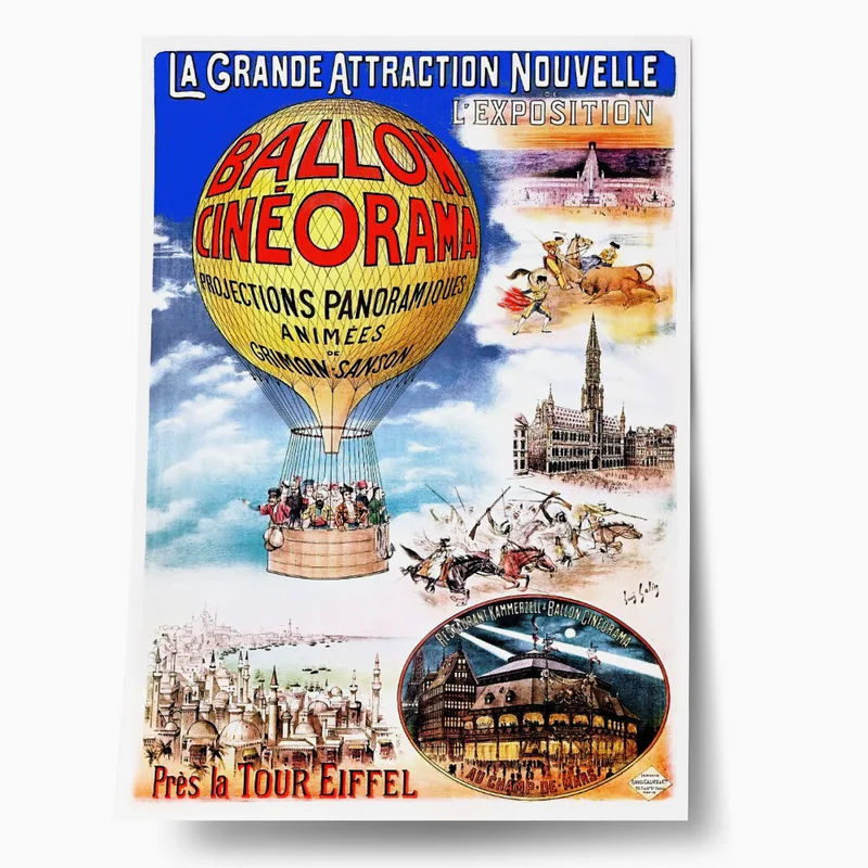 Πόστερ 1900 BALLON CINÉORAMA