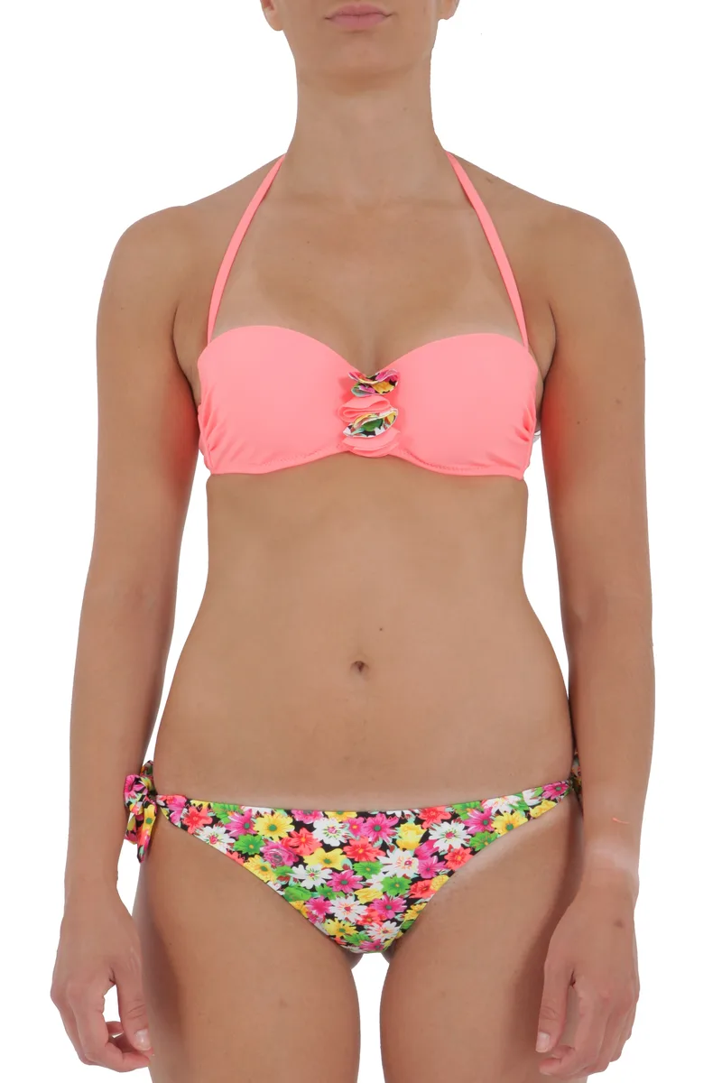 Μαγιό Μπικίνι Violetta Με Ενίσχυση LS-1163-CORAL Γυναικείο