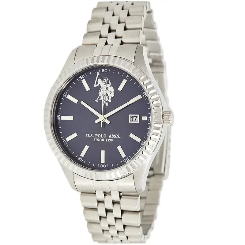 Ανδρικό ρολόι U.S. Polo Assn Damian Stainless Steel Bracelet USP4992BL USP4992BL Ατσάλι