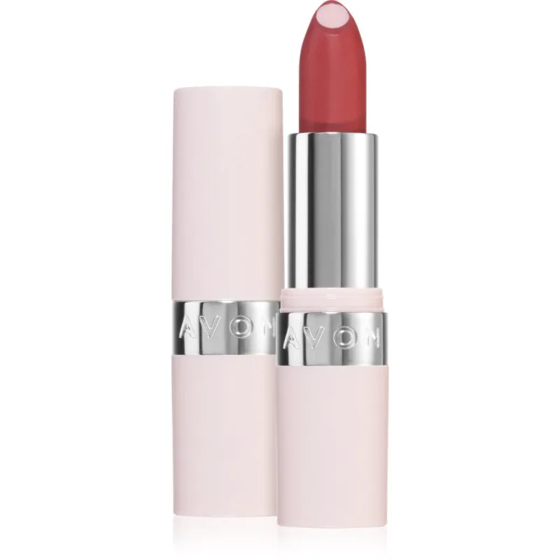Avon Hydramatic ενυδατικό στιλπνό κραγιόν με υαλουρονικό οξύ απόχρωση Marsala 3.6 γρ