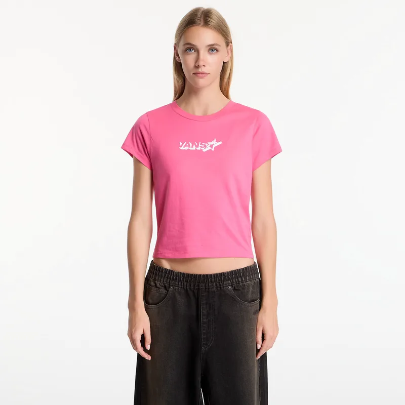 T-shirt Vans Antares Ss Baby Tee Ροζ Velvet XS